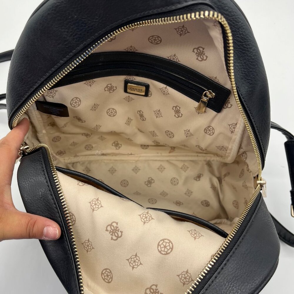 Guess Black Rylan Backpack - Picture 10 of 10